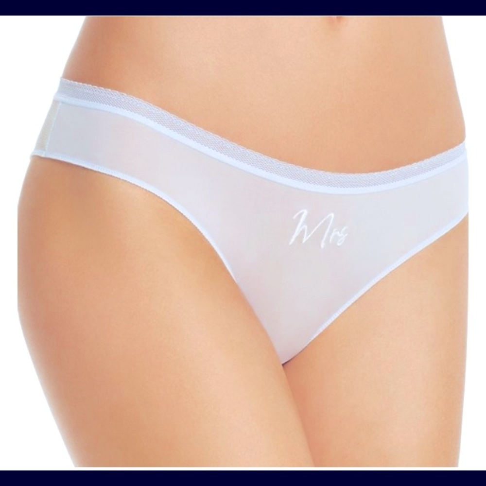 NWT On Gossamer “MRS” Panty Sz SM
